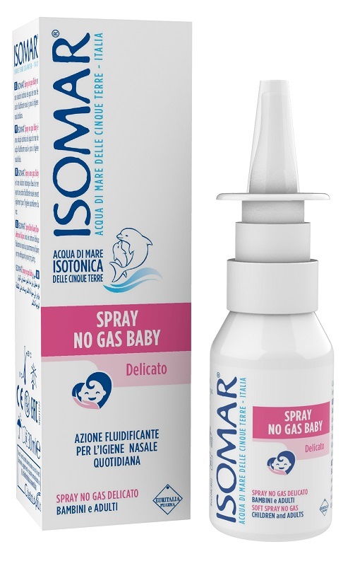 SPRAY NO GAS ISOMAR BABY 30 ML - Farmacia Nuova Dr.ssa Gabriella Catellani