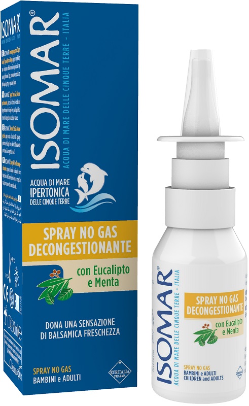 SPRAY NO GAS DECONGESTIONANTE ISOMAR 30 ML - Farmacia Nuova Dr.ssa Gabriella Catellani