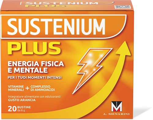 SUSTENIUM PLUS ARANCIA 20 BUSTINE - Farmacia Nuova Dr.ssa Gabriella Catellani