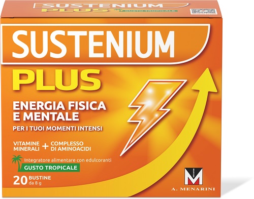 SUSTENIUM PLUS TROPICALE 20 BUSTINE - Farmacia Nuova Dr.ssa Gabriella Catellani