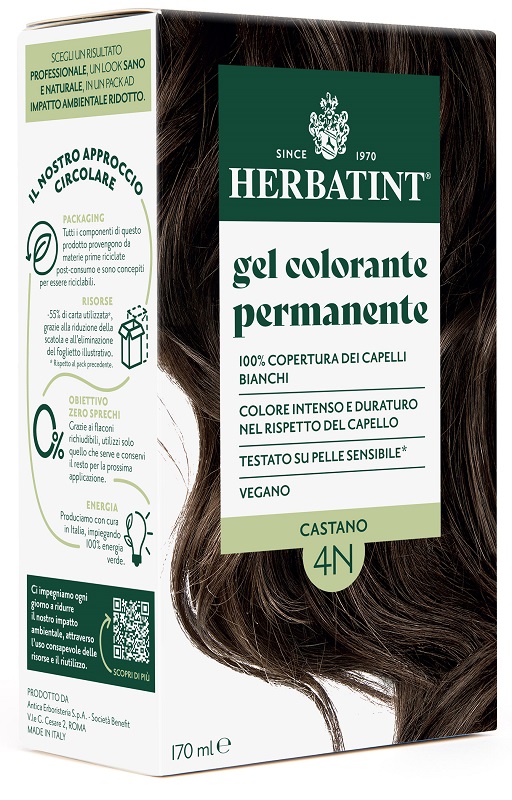 HERBATINT 4N CASTANO 170 ML - Farmacia Nuova Dr.ssa Gabriella Catellani