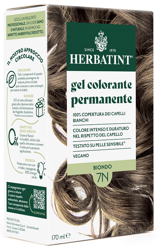 HERBATINT 7N BIONDO 170 ML - Farmacia Nuova Dr.ssa Gabriella Catellani