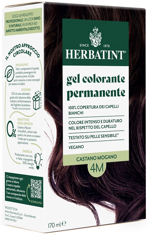 HERBATINT 4M CASTANO MOGANO 170 ML - Farmacia Nuova Dr.ssa Gabriella Catellani