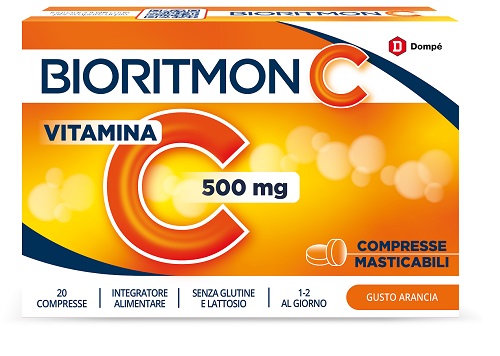 BIORITMON C 500MG VITAMINA C 20 COMPRESSE MASTICABILI - Farmacia Nuova Dr.ssa Gabriella Catellani