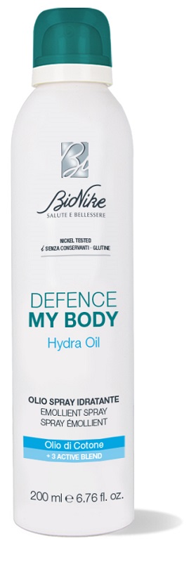 DEFENCE MY BODY HYDRAOIL OLIO SPRAY IDRATANTE 200 ML - Farmacia Nuova Dr.ssa Gabriella Catellani
