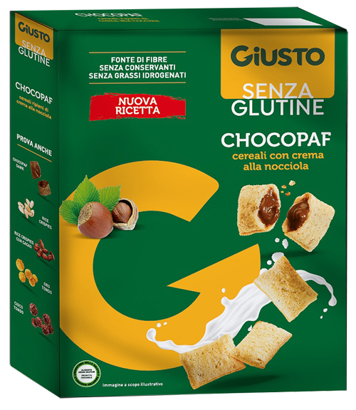 GIUSTO SENZA GLUTINE CHOCOPAF 250 G - Farmacia Nuova Dr.ssa Gabriella Catellani