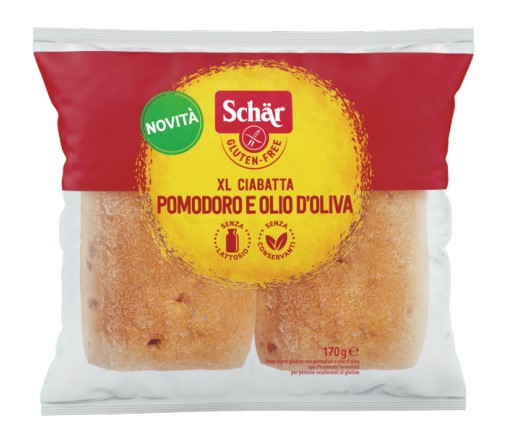 SCHAR XL CIABATTA POMODORI E OLIO D'OLIVA 2 PEZZI X 85 G - Farmacia Nuova Dr.ssa Gabriella Catellani