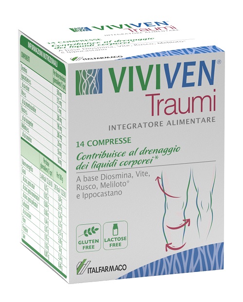 VIVIVEN TRAUMI 14 COMPRESSE - Farmacia Nuova Dr.ssa Gabriella Catellani